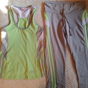 Riva USA Tank & Capri Legging Set
